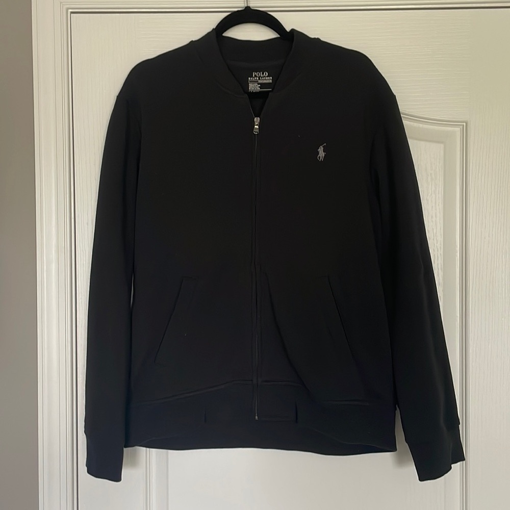 Mens Polo Performance Zip Up sweatshirt